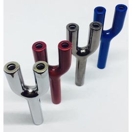 Double Barrel Tube Twin Inhaler – 4 Colours to Choose from (RED)