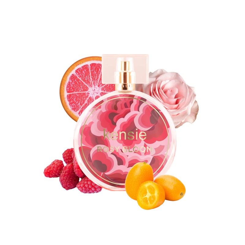 kensie Rosy Bloom Gift Set, 3.4 fluid_ounces