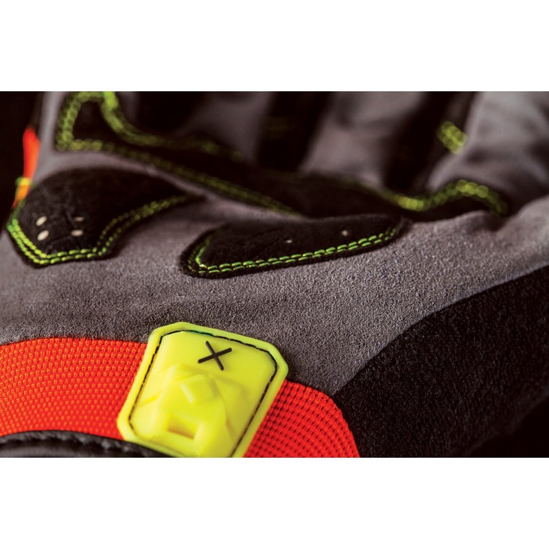 Ironclad EXO High-Visibility Impact Gloves, Small, Orange/Yellow
