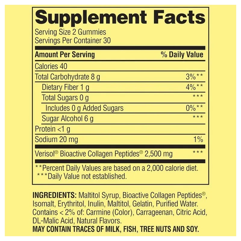 Spring Valley Peptidos De Colageno Cero Azucar Collagen Peptides Zero