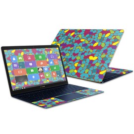 MightySkins Skin Compatible with Asus Zenbook 3 UX390UA 12.5" (2016) wrap Cover Sticker Skins Bright Stones
