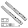 Set of 2 ZONADAH Concealed Door Bolt Security Lever Action