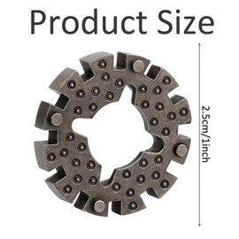 5Pcs Starlock Adapter, Starlock Multitool Blades Conversion Kit for DIY Projects and Woodworking Tasks, Multi Tool Accessories with Precision Cutting for Home Renovations and Professional Use