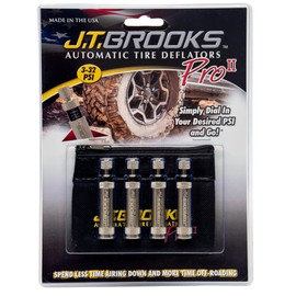 J.T. Brooks Automatic Tire Deflators PRO II (ATDPII-4)