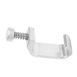 Vespa Luggage Rack Clamp, Motorcycle Rear Rack Rack Hook Hanger, Fits Vespa GTS 250 300, Silver (Silver)