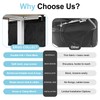 ERGO COLLECT No Drill Under Desk Cable Management and Privacy
