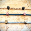 Amarcords - 10 Aluminium Ceiling Pins with Visible Cable Adjustment.