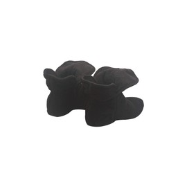 Raikou Slippers for Women, Men, for Indoors, Made of Micro Fleece with ABS and Non-Slip Sole, Super Fluffy Slipper Socks in Beautiful Contrasting Colours - Black - 43/46 EU