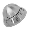 Kitchen Timer, Stainless Steel, Metal, Mechanical Countdown Cooking Timer with