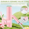 Bathroom Sink Faucet, Cactus-Shaped, Single Hole with Water-Powered LED Temperature