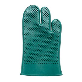 Comfy Pet Grooming & Bathing Glove - Fits Either Hand - Soft Gentle Nubs for Horses, Dogs, Cats & Other Pets - Short & Long Hair - Works Great on Thin and Sensitive Skin