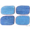 4 Pack A1375-100/101 Microfiber Mop Pads Refills Compatible with McCulloch