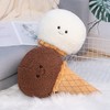 ANYEI Five-Color Ice Cream Pillow - Soft and Skin-Friendly Fabric,