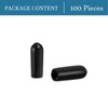 QUARKZMAN 4.5mm Screw Thread Protector x 100pcs Flexible Waterproof Rubber
