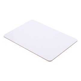 Supvox Mini White Boards Double-Sided Lap Boards with Dry Erase Universal Boards Whiteboards Learning for School Home Office Classroom (20 cm x 30 cm/White)