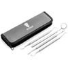 4tified Dental Tools Hygiene Kit 4 PCS French Stainless Steel