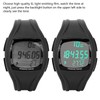 Multifunction Waterproof Intelligent Wrist Watch Sports Digital Step Counter WatchesBlack