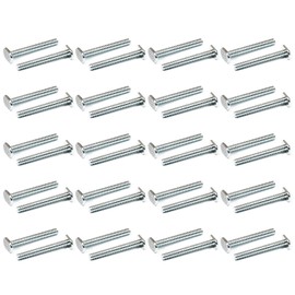 POWERTEC 5/16"-18 T Track Bolts 40 Pack for T Track, 2-1/2 Inch Long T Slot Bolts for Universal T Track, T Track Accessories for Woodworking Jigs and Fixtures (QTB1002-P2)