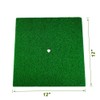 Golf Hitting Mat Golf Practice Mat with Rubber Tees &