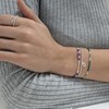 Silverly Women's 925 Sterling Silver Multi-Ball Beaded Thin Band Simple