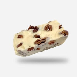 Uncle Butch's Fudge - Creamy and Smooth Butter Pecan with Pecans - Decadent and Delicious Handcrafted Fudge (16oz)