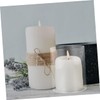 FUTUREORYY Glass Hurricane Candle Holder 4x4 Inch Windproof Candle Sleeve