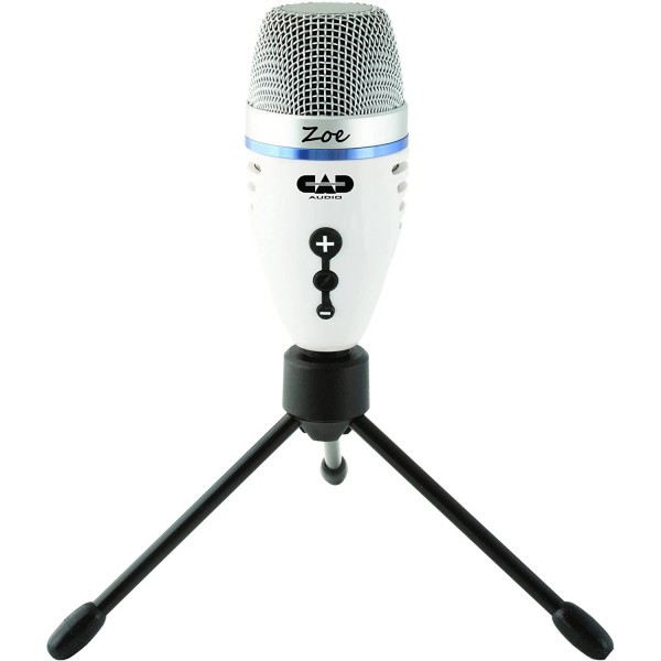 CAD Audio Zoe USB Condenser Recording Microphone for Streaming w/