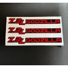Generic Set of (3) Gel-Coated 7.3L Badge Name Plate Logo
