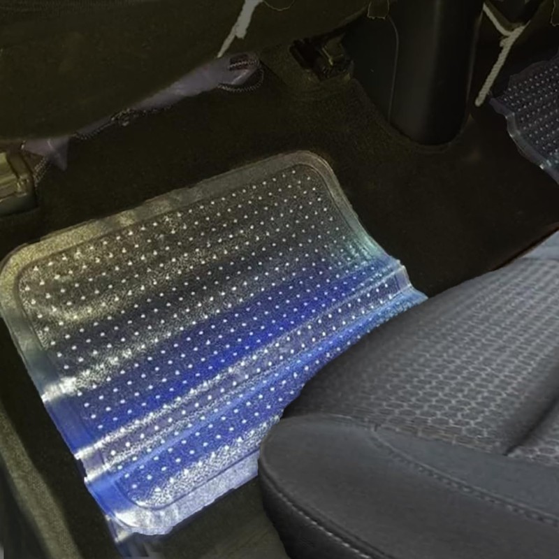 Zento Deals Car Floor Mat - Clear All Weather Floor