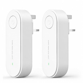 2PCS Ionic Air Purifier Plug In, Negative Ion Generator for Home UK Plug