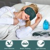 Tarpop 200 Pcs Eye Mask Sleeping Blindfold Eye Cover with