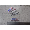 Red Line 1 pair Redline red white and blue metallic