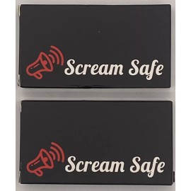 Scream Safe Personal Protection Alarm - Two Devices