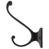 B!organised 1150999 Classical Old Black Flat Hook - B!Organised -