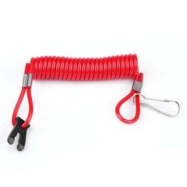 Aramox Kill Stop Switch Safety Tether para Suzuki, Motor Fuera de Borda de Encendido de Emergencia Kill Stop Switch Safety Tether Lanyard