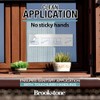 Brookstone Window Insect Trap Stickers – 16 Pack | Transparent
