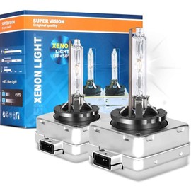 PGETWV D3s Xenon Bulb, Xenon Headlight Bulbs, D3S HID Headlight Bulbs Xenon 6000K Cool White 35W 12V, 3000 Hours Longevity, Waterproof Design, 5 Minutes Installation (2PCS)