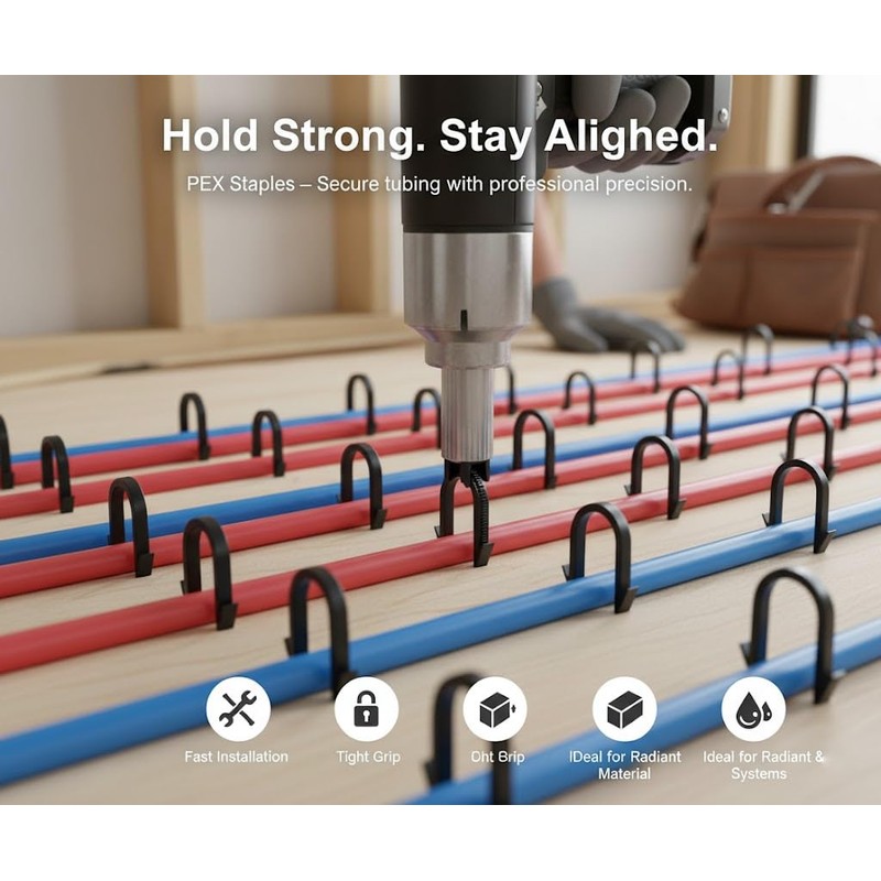 MOOFI 1100 Pcs Staple for Foamboard Stapler 1.65″ Staples for