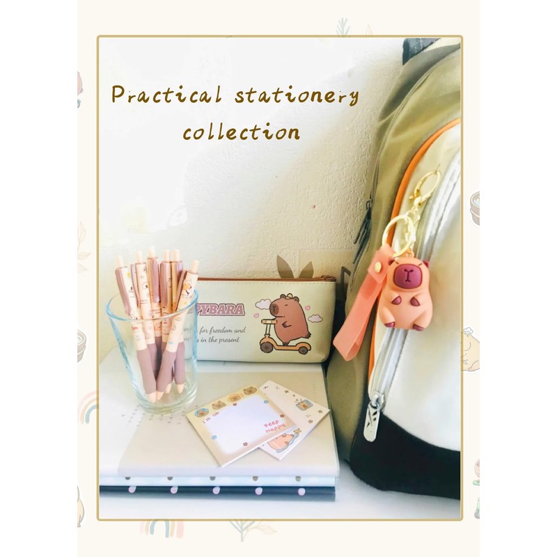 Joylio Capybara Stationery Set – Cute stationery set include capybara