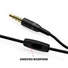 GOgroove AudiOHM HF Earbud Headphones with Mic, Deep Bass, &