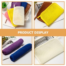 Esponjas Exfoliantes Africanas Nylon Baño Ducha Bolsa Malla Exfoliante Adecuado Limpiar Suavizar Piel Casa Color Aleatorio