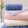 Large Microfiber Beach & Bath Towel 2-Piece Set for Water Activities Towel & Bath Towel / Beige 10ea