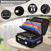 Fireproof Document Box, Hard Shell Fireproof Box, Document Organizer with