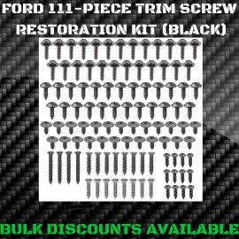 Ford Replacement 1955-1970 Ford Fairlane Interior Exterior Molding Engine Bay Trim SCREW KIT OEM