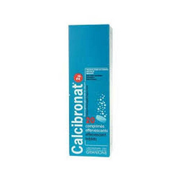 Granions EA Pharma CALCIBRONAT 2G CALCIUM 20 EFFERVESCENT TABLETS