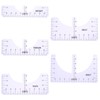 DBOO 5 Pcs T-Shirt Alignment Tools Tshirt Ruler Guide T-Shirt