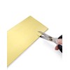 QWORK® H62 Corrosion Resistant Brass Sheet (0.5 mm, 100 mm