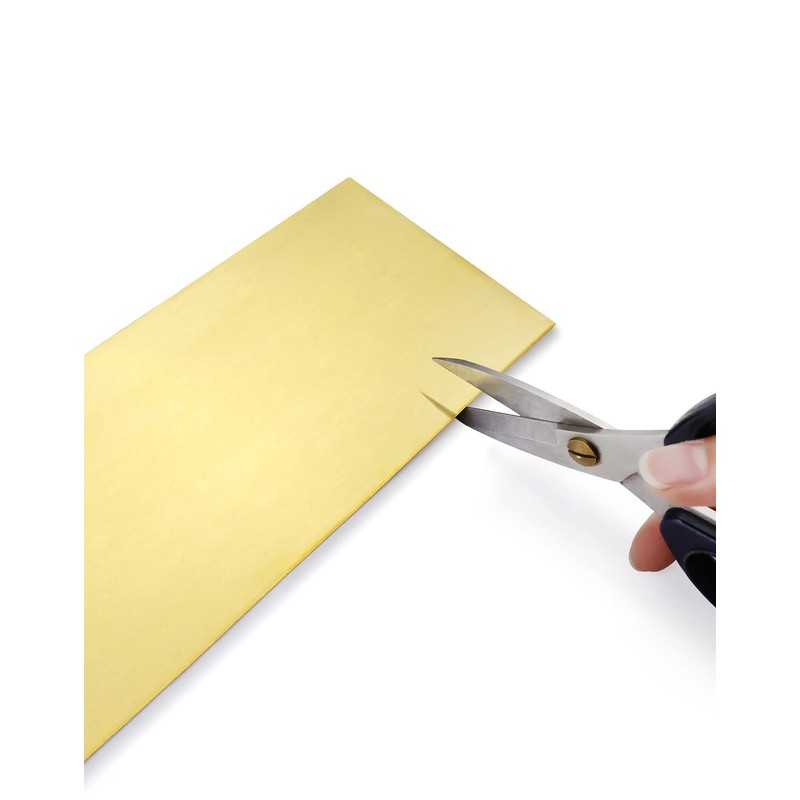 QWORK® H62 Corrosion Resistant Brass Sheet (0.5 mm, 100 mm