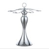NUPTIO Tabletop Wine Glass Holder: Classic Silver 6 Wine Rack