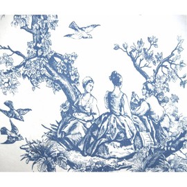 CafePress French Toile Throw Blanket Super Soft Fleece Plush Throw Blanket, 60"x50"